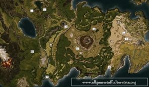Final Fantasy XV - Mappa Attività