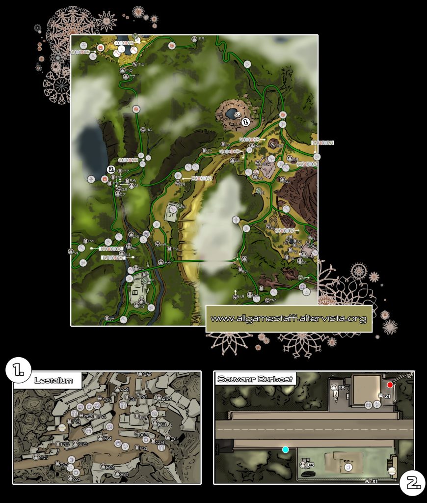 Final Fantasy XV - Mappa Capitolo 3, Parte 2, Cleigne