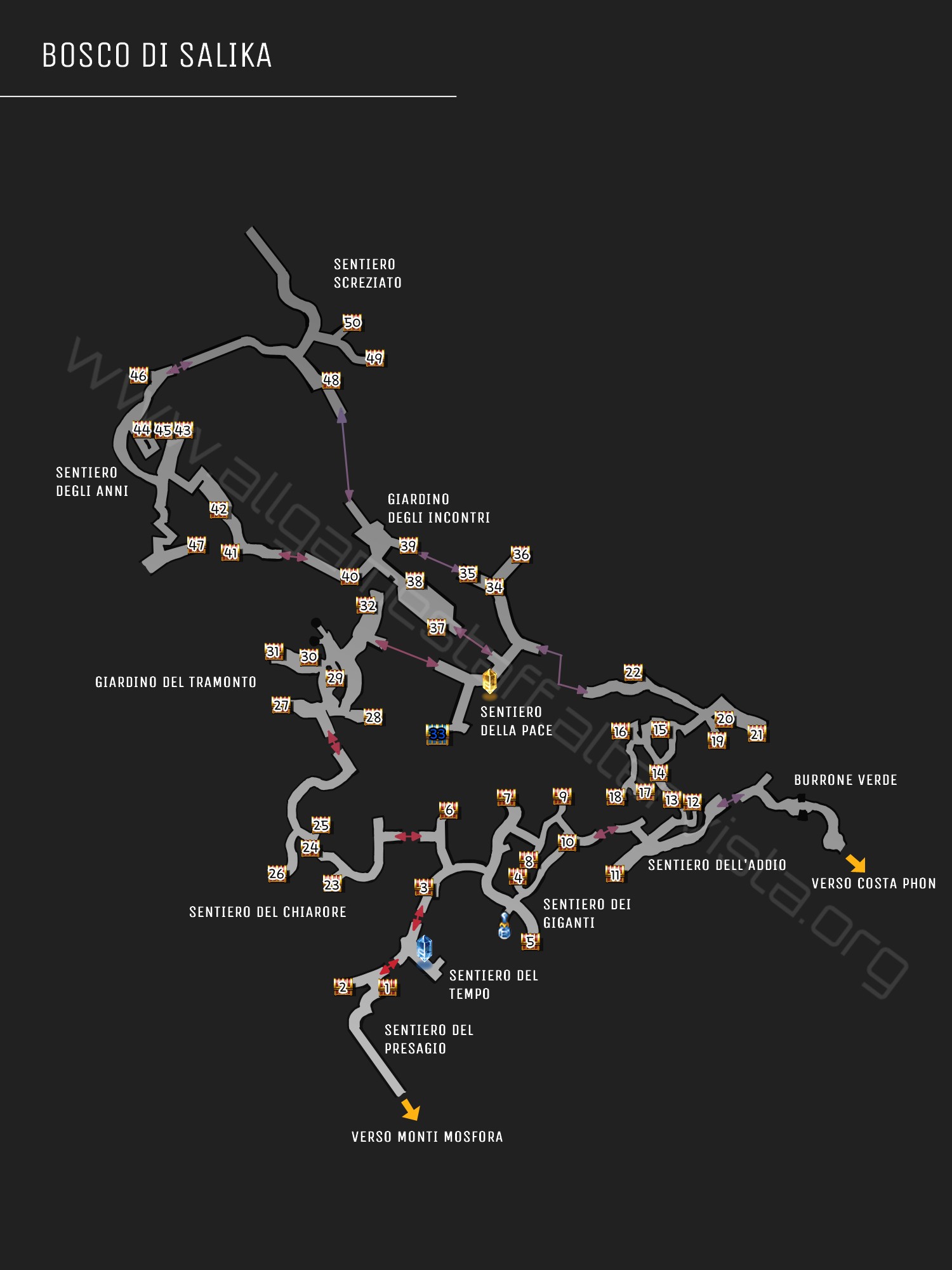 FF12 - Mappa Bosco di Salika