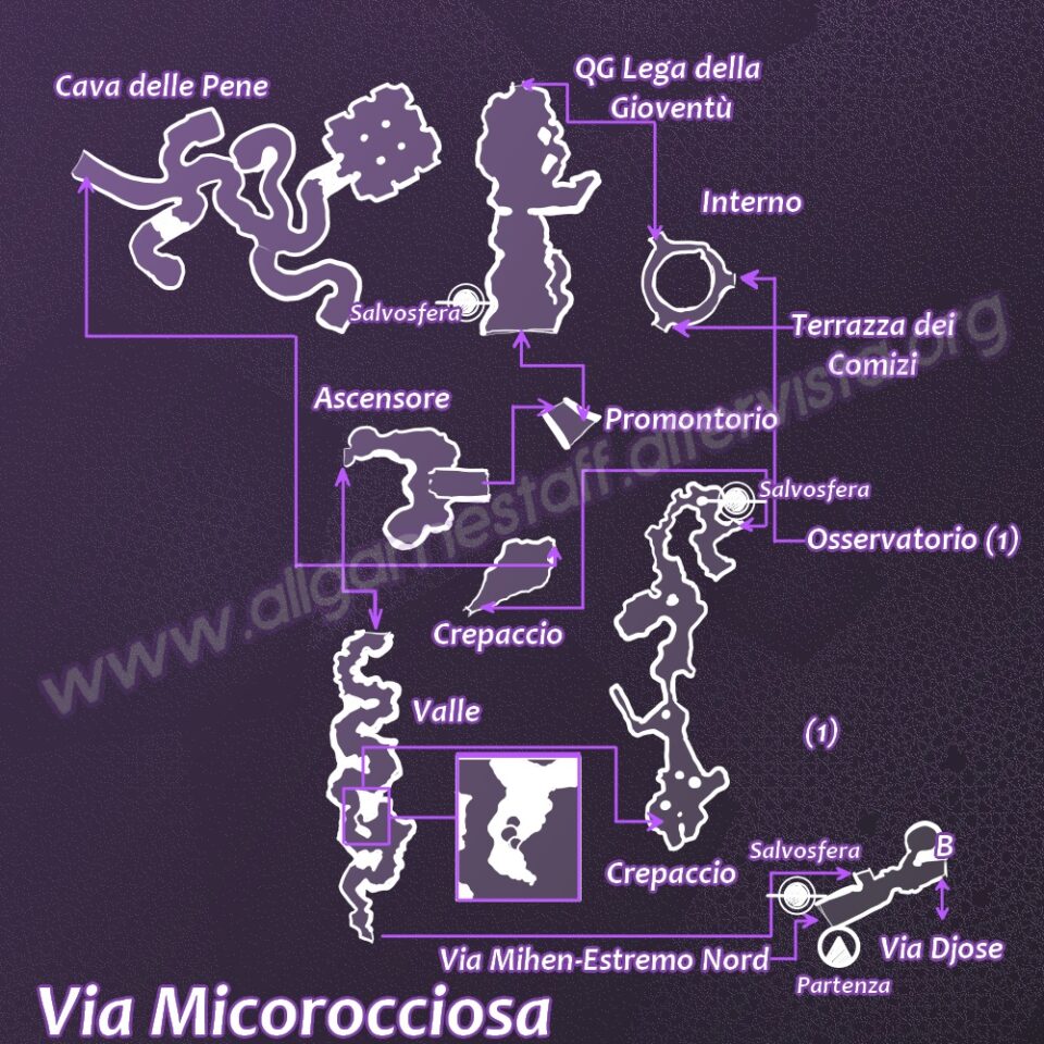 FFX-2 - Mappa Via Micorocciosa - Capitolo 3