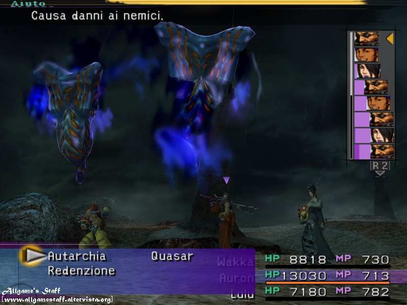 Turbotecniche e Turbo - Final Fantasy X Arcano