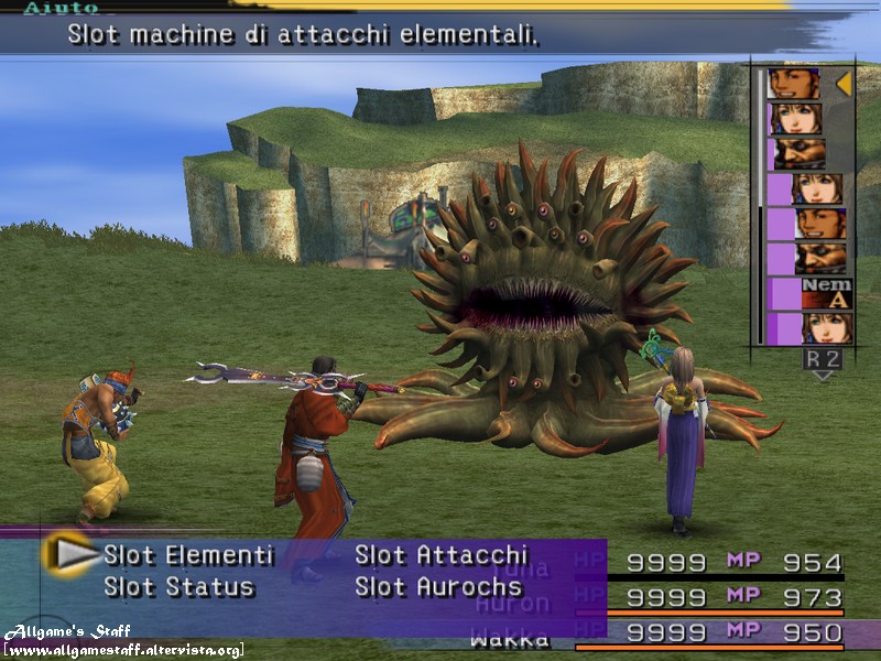 Turbotecniche e Turbo - Final Fantasy X Slot