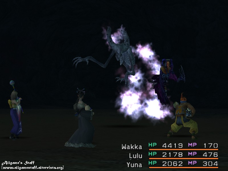 Final Fantasy X - Grotta dell'intercessore rapito