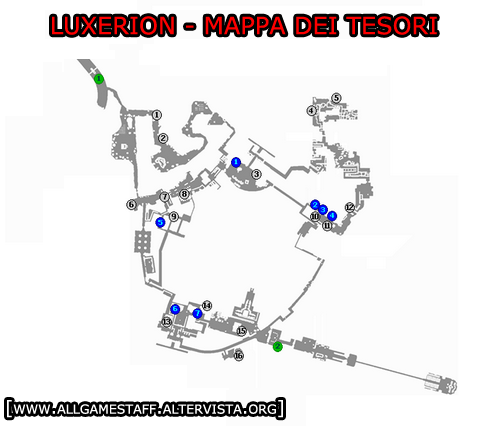 Mappa Luxerion