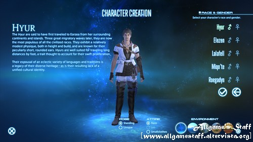 Creare un personaggio su Final Fantasy XIV - Guida | Allgamestaff