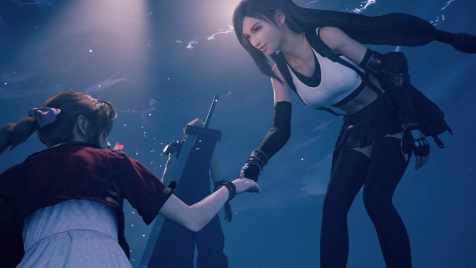 Final Fantasy VII Remake - Tifa e Aerith