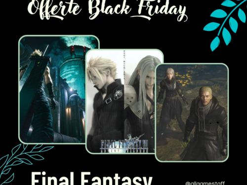 Inizia la settimana del Black Friday: ecco le offerte per Final Fantasy e Tomb Raider