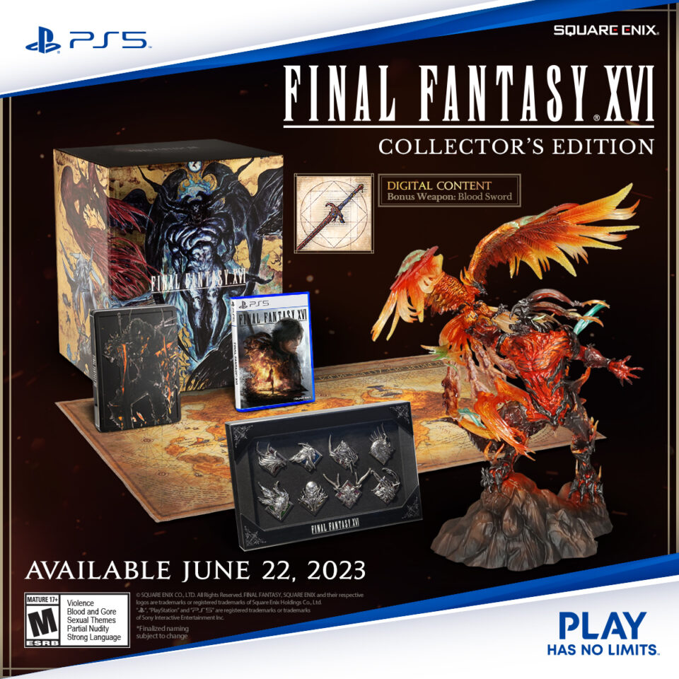 Collector's Edition di Final Fantasy XVI su Plyastation 5