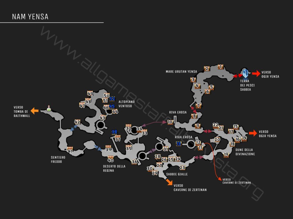 FF12 - Mappa Mare di Sabbia Nam Yensa