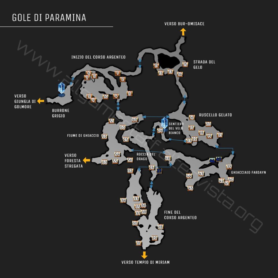 FF12 - Mappa Gole di Paramina