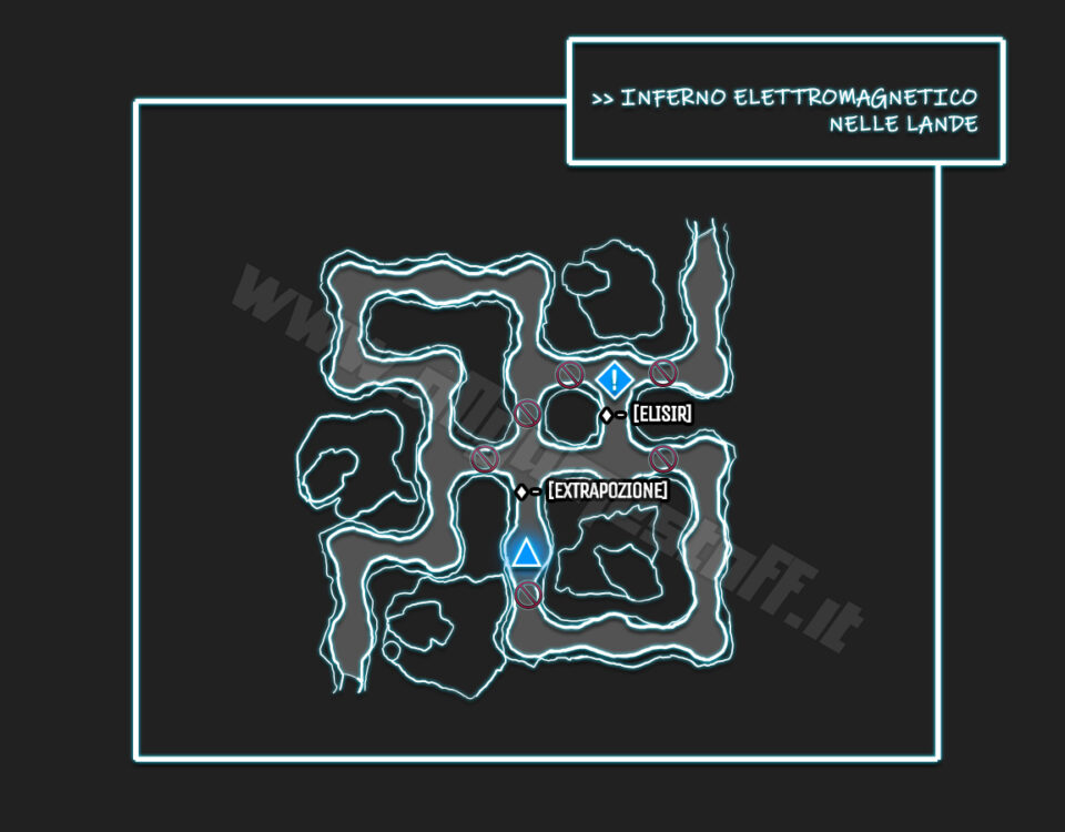 Crisis Core: Final Fantasy VII Reunion - Guida Missioni "Zack, il cacciatore di materie" - Mappa