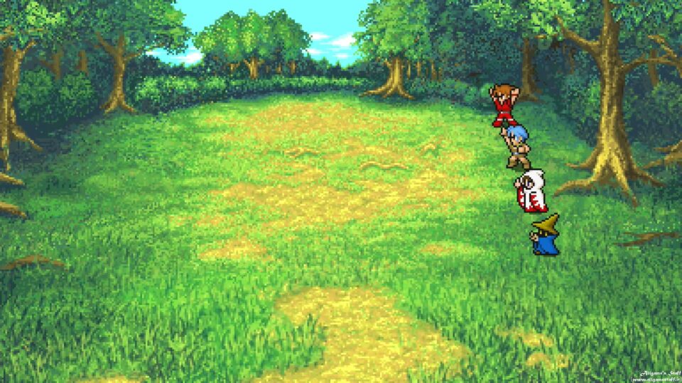 Prologo di Final Fantasy Pixel Remaster - Foresta