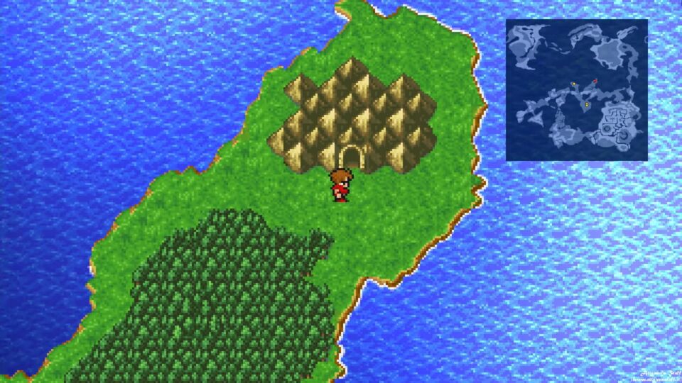Parte 1 di Final Fantasy I: Pixel Remaster (Grotta di Matoya)