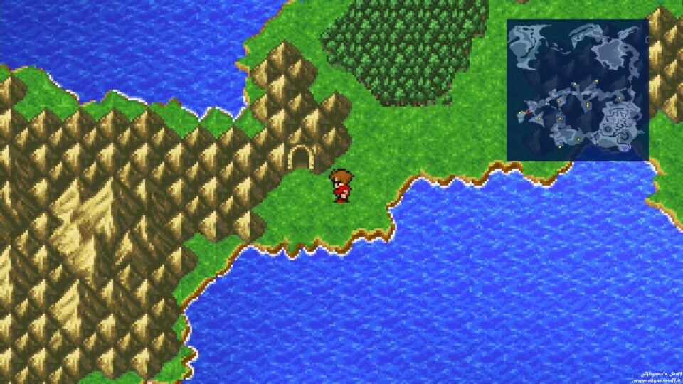 Cava del Gigante - Final Fantasy Pixel Remaster