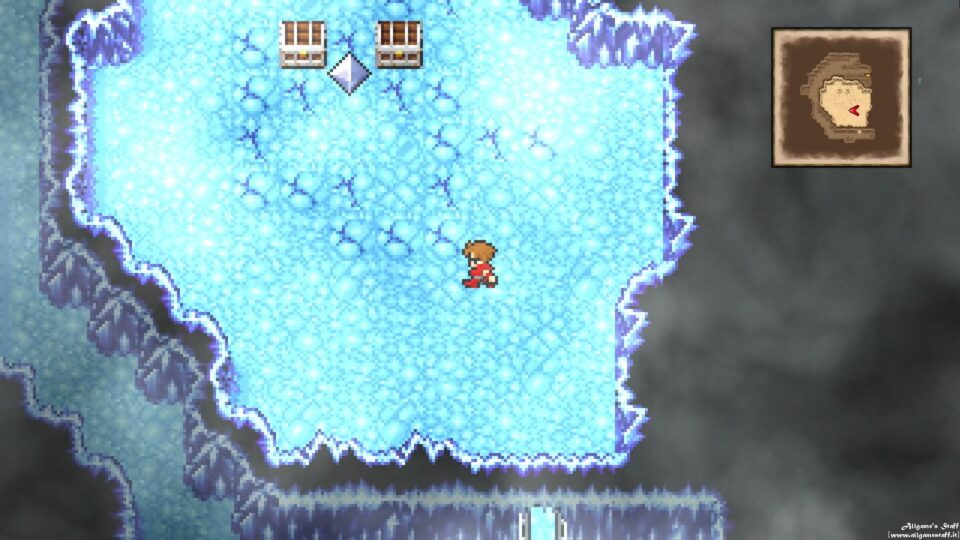 Parte 6 di Final Fantasy I: Pixel Remaster (Caverna del Ghiaccio)
