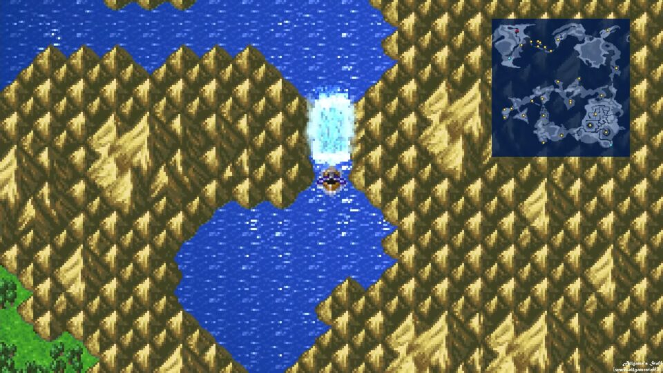 Parte 7 di Final Fantasy I: Pixel Remaster (Grotta della cascata)