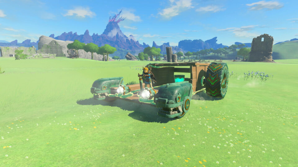 Costruire veicoli improvvisati in Zelda: TokT