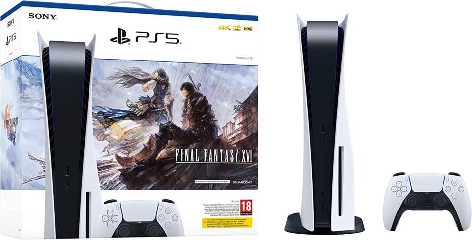 Playstation 5 Standard Console + Final Fantasy XVI in sconto del 19% - Offerte black friday 2023 videogiochi