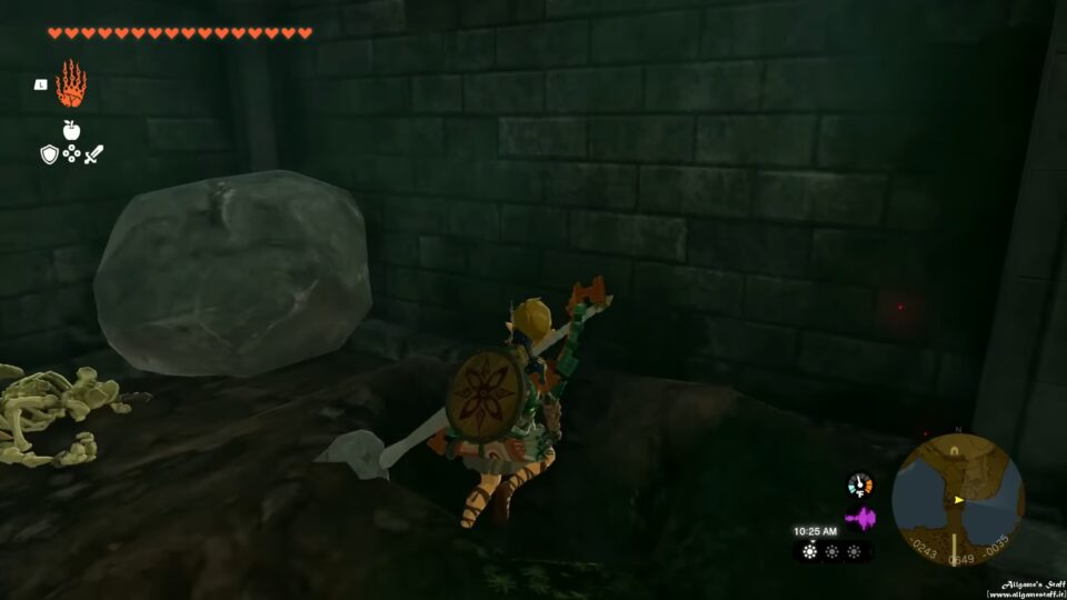 Passaggio in Zelda TOTK