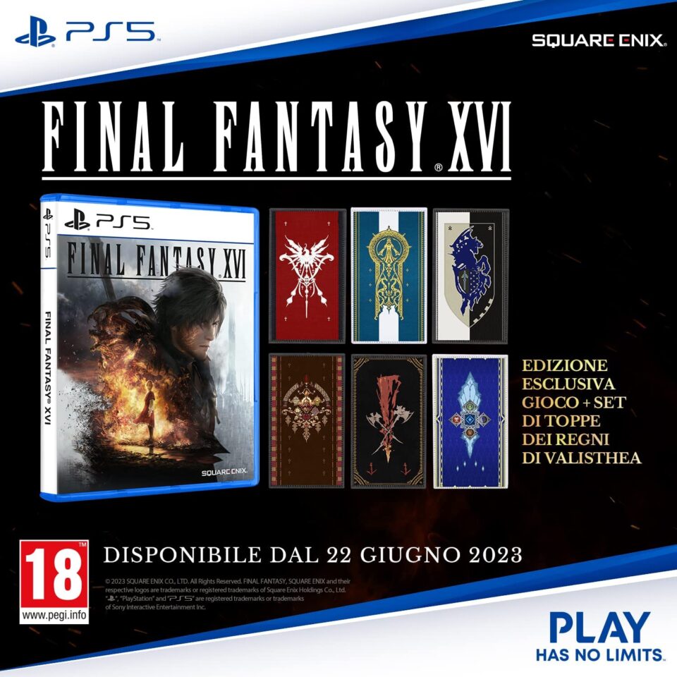 Final Fantasy 16 - Standard + Toppe