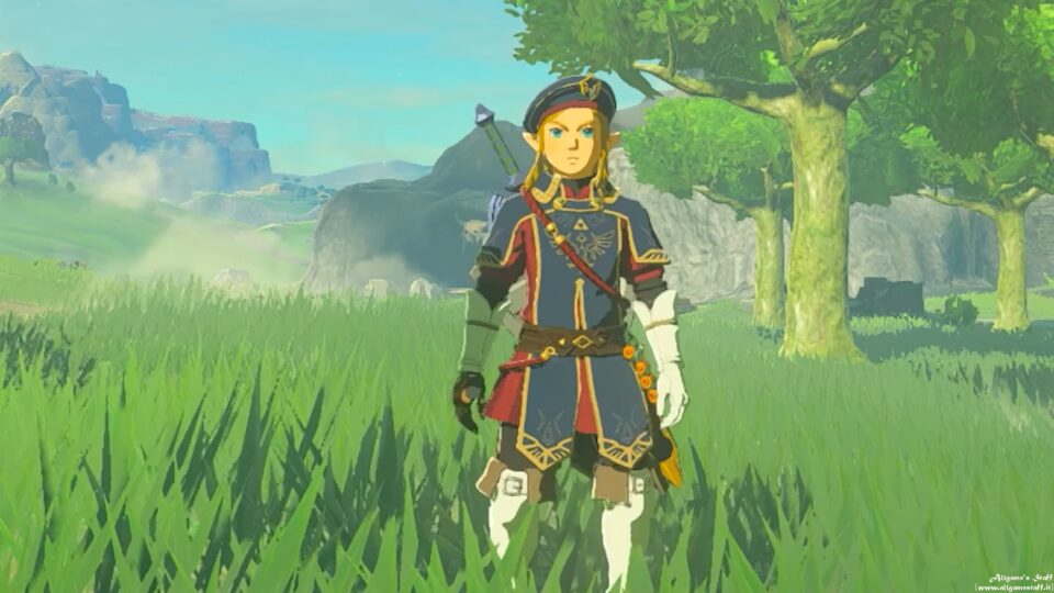 Zelda Tears of the Kingdom - Completo da guardia reale
