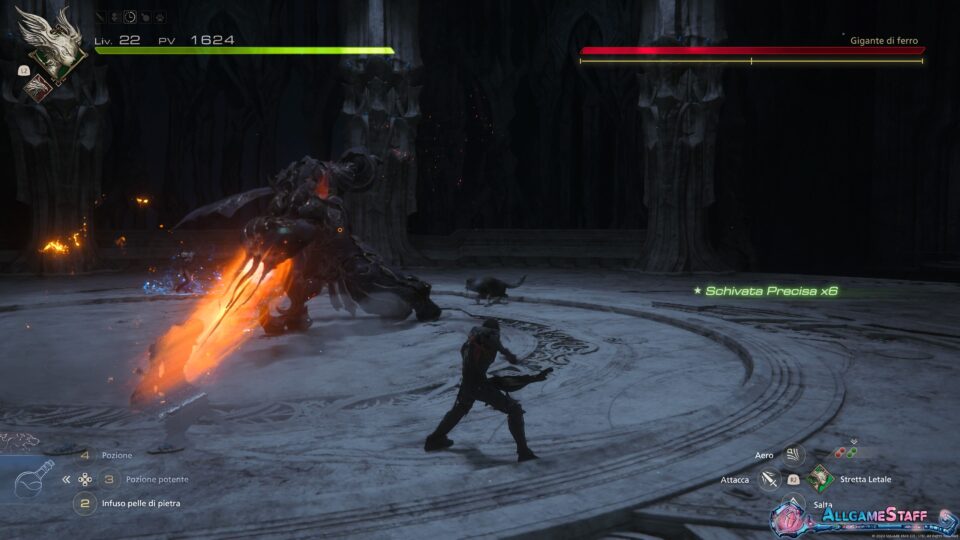 Soluzione completa Final Fantasy XVI - Boss: Gigante di Ferro