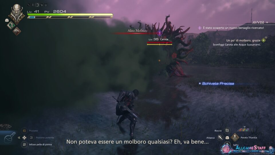 Soluzione completa Final Fantasy XVI - Caccia: Carota