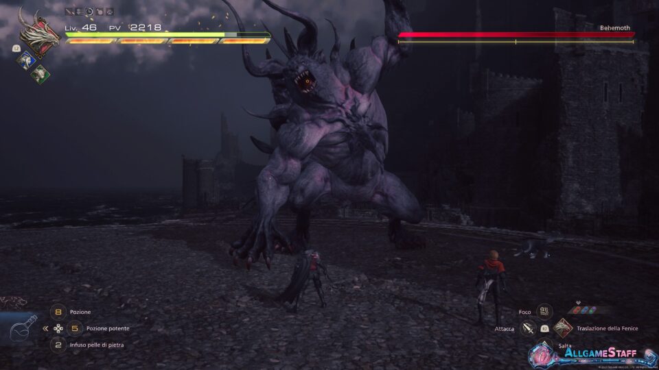 Soluzione completa Final Fantasy XVI - Boss: Behemoth