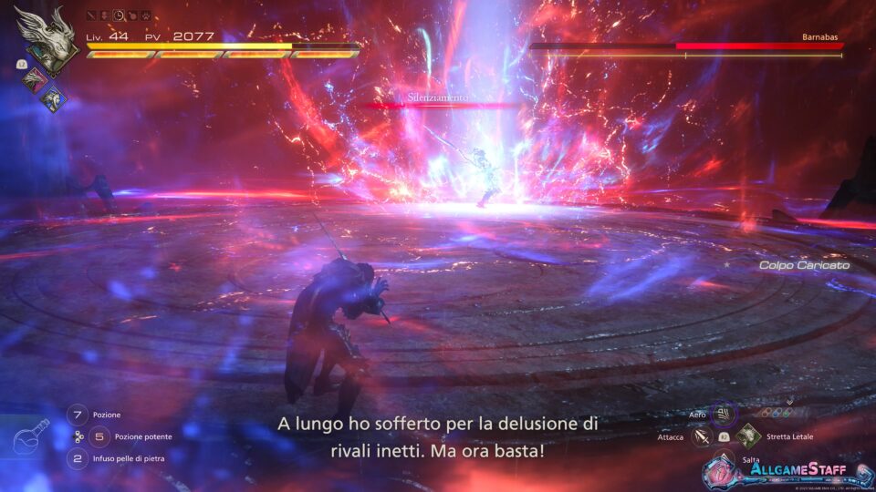 Soluzione completa Final Fantasy XVI - Scontro con Barnabas (boss)