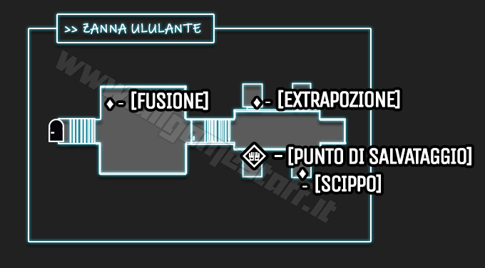 Mappa di Zanna Ululante - CCFFVIIR