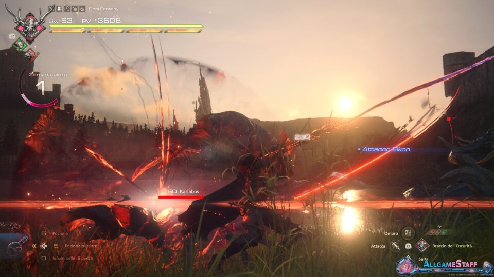Sistema di combattimento di Final Fantasy XVI