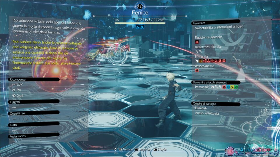 Analisi Fenice - FF7R