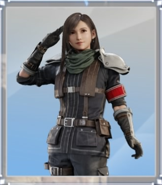 Anteprima Uniforme da fante di Tifa - FF7R