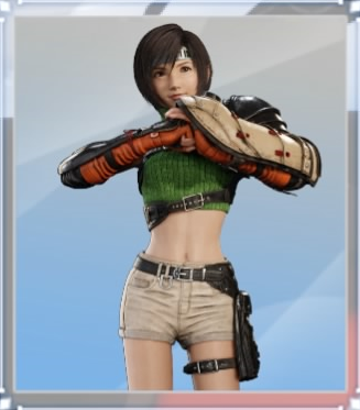 Anteprima Cacciatrice di materie di Yuffie - FF7R