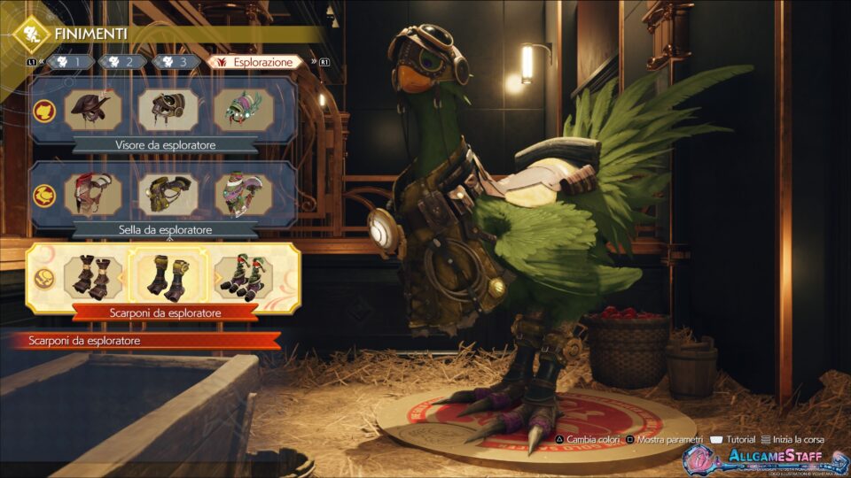 Final Fantasy VII Rebirth - Finimenti chocobo