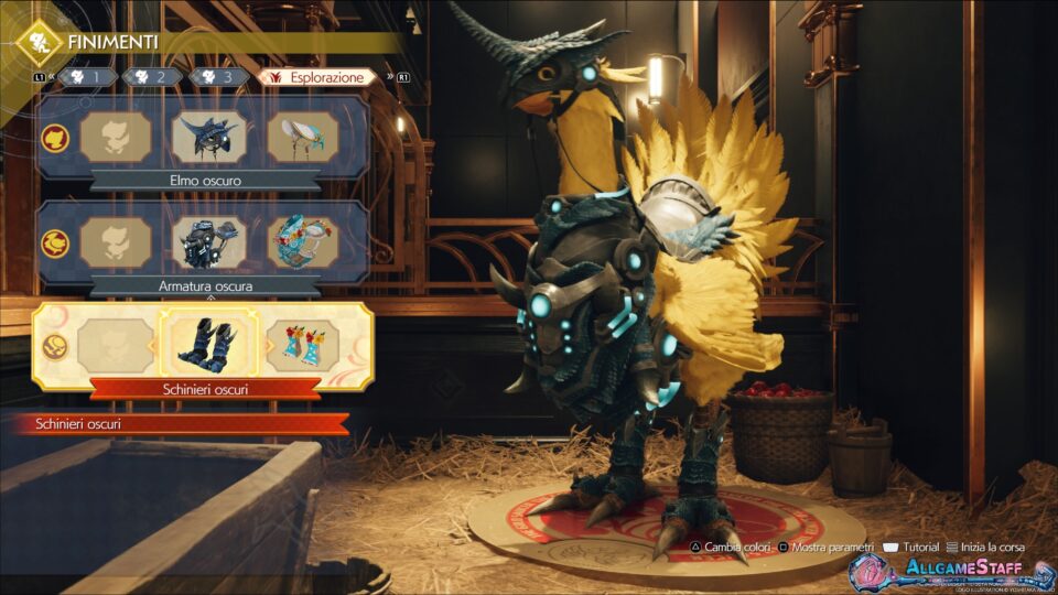 Final Fantasy VII Rebirth - Finimenti chocobo