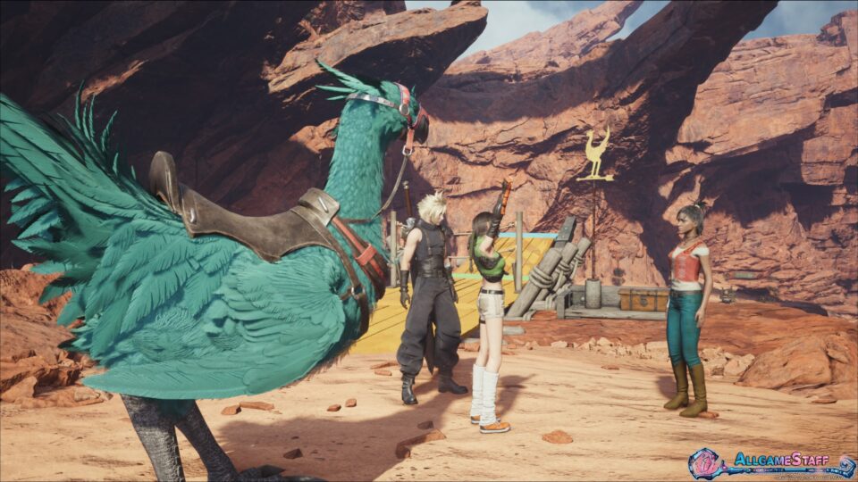 Final Fantasy VII Rebirth – Bersagli col chocobo