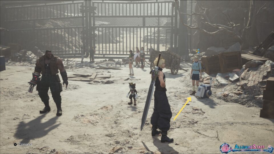 Soluzione FF7R - Simulatore di combattimento