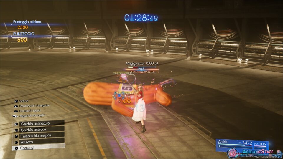Final Fantasy VII Rebirth - La prova dei Kyactus