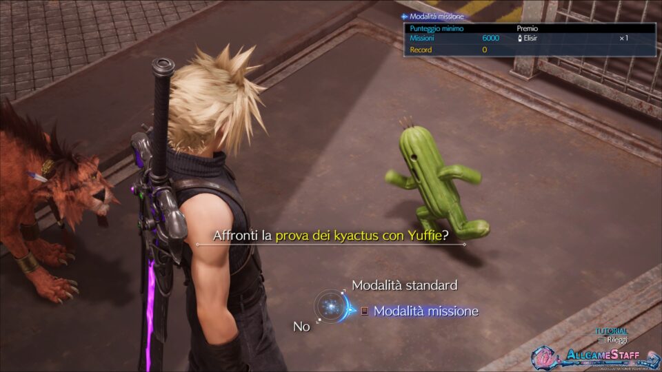 Final Fantasy VII Rebirth - La prova dei Kyactus