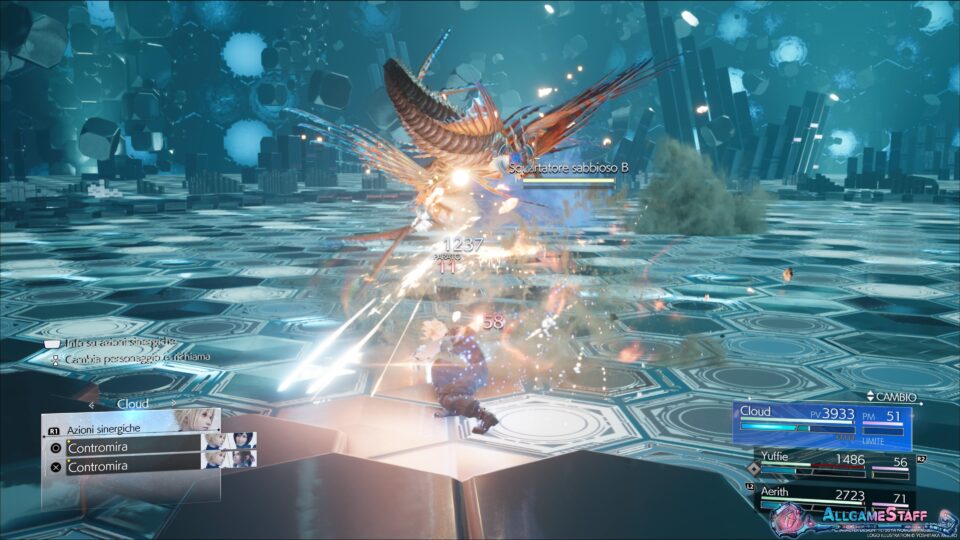 Soluzione FF7R - Simulatore di combattimento