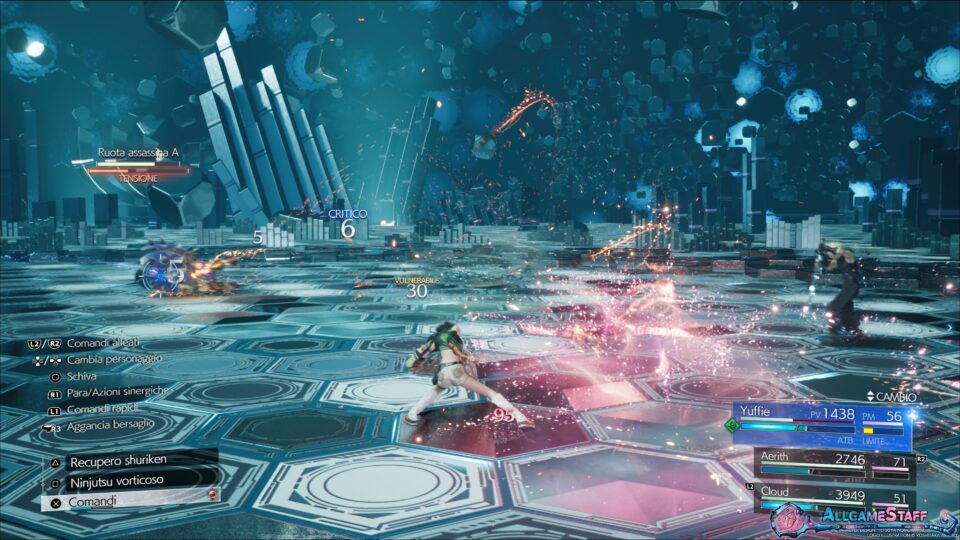 Soluzione FF7R - Simulatore di combattimento