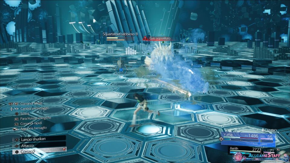 Soluzione FF7R - Simulatore di combattimento