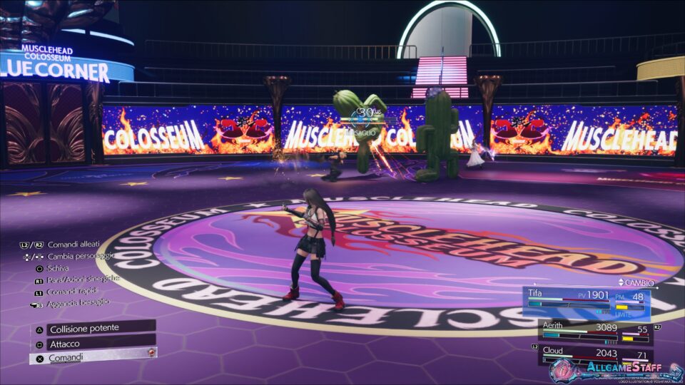 Final Fantasy VII Rebirth – Arena del Gold Saucer
