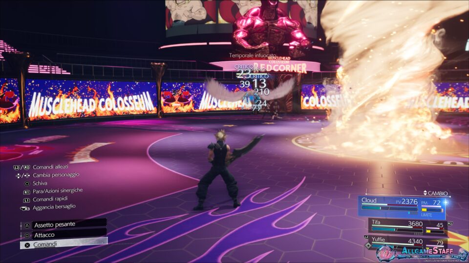 Final Fantasy VII Rebirth – Arena del Gold Saucer