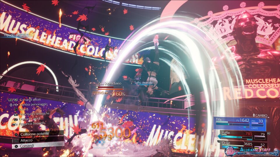 Final Fantasy VII Rebirth – Arena del Gold Saucer