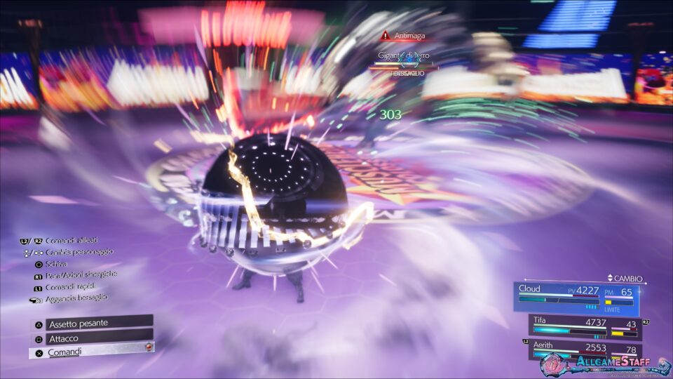 Final Fantasy VII Rebirth – Arena del Gold Saucer