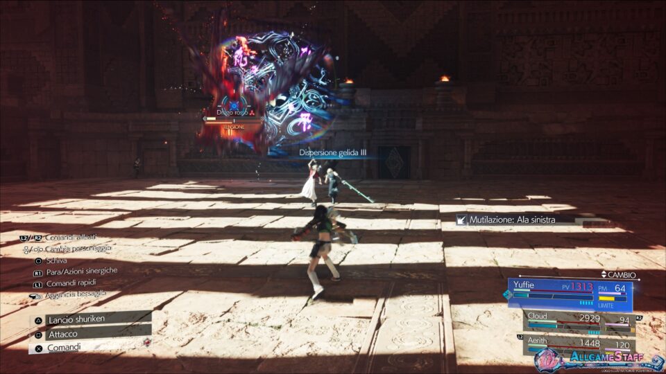 FF7R - Boss: Drago rosso