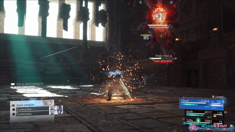 FF7R - Boss: Drago rosso