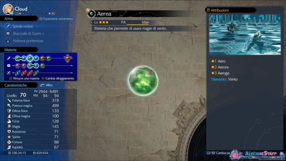 Materie di Final Fantasy VII Rebirth